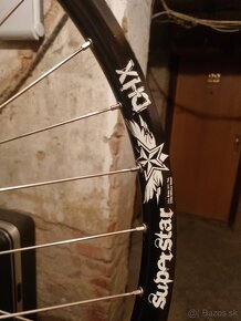 Superstar DHX zjazdové downhill kolesá 26" predné+zadné - 9