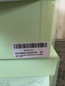 Off-White Vulcanized Sneaker White Lime Green (42) - 9