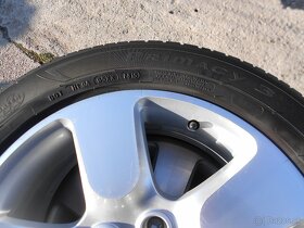 17"-LETNA SADA KOLIES NA PREDAJ 225/50R17 5x112 ORIG. ŠKODA. - 9