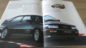 Prospekty Audi Quattro 60.-90. léta. - 9
