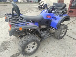 Hisun 500 v celku bez motora - 9