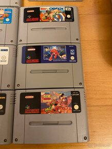 Nintendo SNES zbierka + 16hier + príslušenstvo - 9