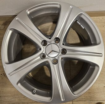 Originálne hliníkové disky Mercedes (5ks) - 5x112 r18 - 9