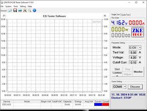 Tester batérií EBC-A20 - 9