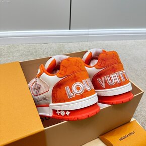 Louis Vuitton tenisky orange Komplet balenie - 9