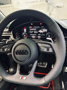 Audi NOVY skoseny volant  komplet padla F1 a airbag - 9