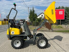 Dumper vyklapac Wacker Neuson 1001, 2018rv, 697mth - 9