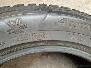 215/55 r17 zimné 4 ks MICHELIN dezén 8-6,4 mm DOT2018 - 9