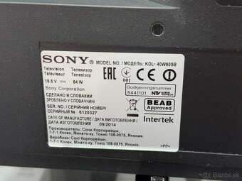 Sony 40W605B FHD Smart 200Hz 102cm - 9