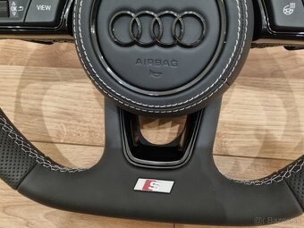 AUDI VYHRIEVANÝ EXCLUSIVE KOŽENÝ VOLANT - 9