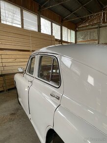 GAZ M-20 POBEDA 2.1 1951 BIELE ŠPZ / PLNEPOJAZDNÉ - 9