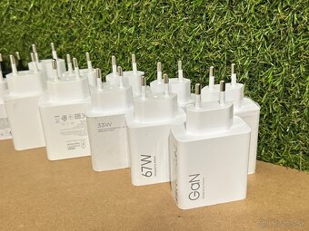 Adaptéry Xiaomi 120w,67w,33w,15w Samsung 15w,25w,65w, Huawei - 9