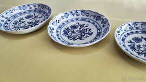 Originál cibuľový porcelán - Misy, podnos a tortový tanier - 9