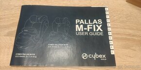 Autosedačka Cybex Pallas M-FIX Gold line - 9