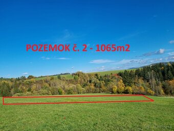 Lacné pozemky blízko intravilánu - Olešná - 2222m2 - 9