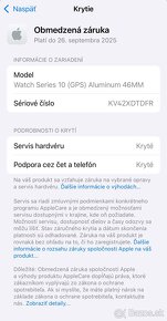 Apple Watch 10 46mm Jet Black GPS - nové rok záruka - 9