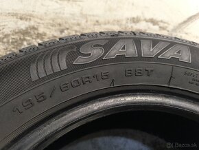 195/60 R15 Zimné pneumatiky Sava Eskimo 4 kusy - 9