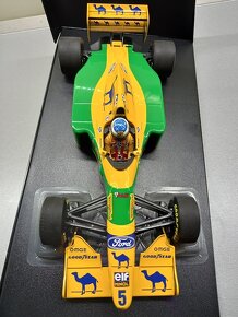 F1 BENETTON FORD B193B 1.PODIUM GERMANY 93 SCHUMACHER 1:18 - 9