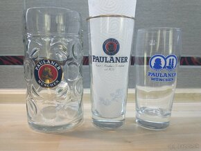 pivové poháre, PILSNER, PRAZDROJ, PAULANER, KOZEL, BUDVAR - 9