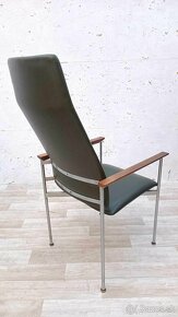 Retro stoličky s chrómovou konštrukciou, 7 ks, 70.roky - 9