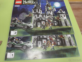 LEGO 9468, 9463 - séria Castle - Vampírsky hrad + Vlkolak - 9