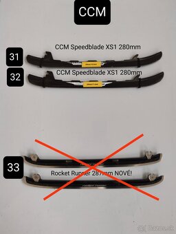 Hokejové nože Bauer,RAMONEDGE,CCM - 9