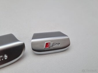 AUDI SLINE LOGO EMBLEM ZNAK DO VOLANTU - 9