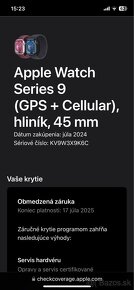 Apple watch series 9 45mm GPS+Cellular - 9