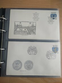 Známky FDC ČSSR v albume - 9