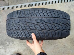 Hliníkové disky 5x114.3 R16 + TPMS + pneumatiky - 215/60 - 9