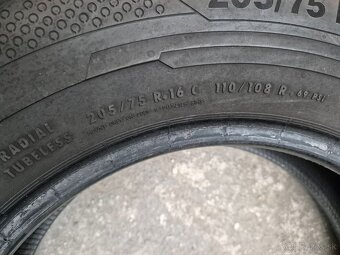 205/75 r16C letné 4 ks CONTINENTAL - 9